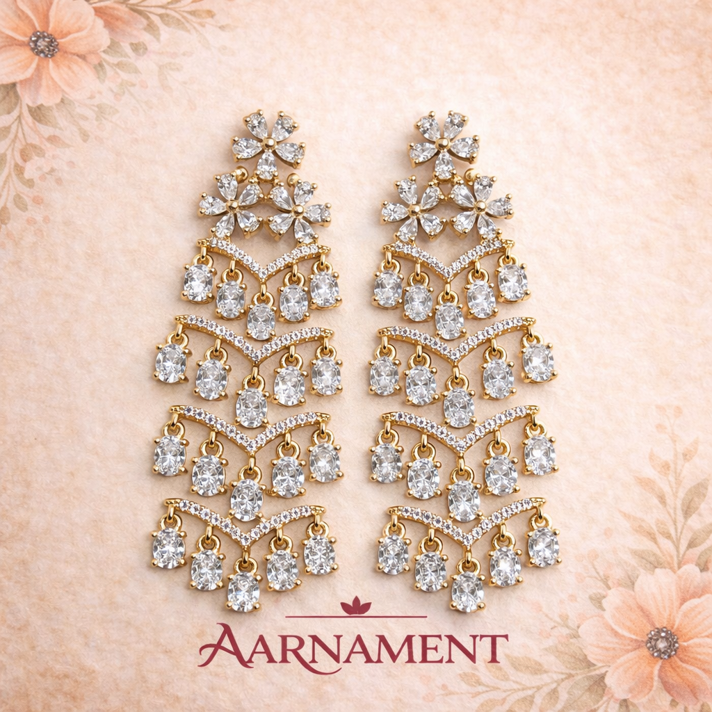 Crystal Chandelier Earrings